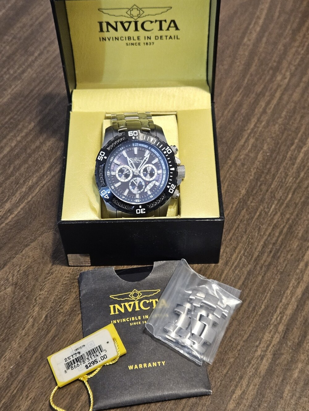 Invicta Pro Diver Men's Watch - 51mm Steel Model 25779 Blue Dial
